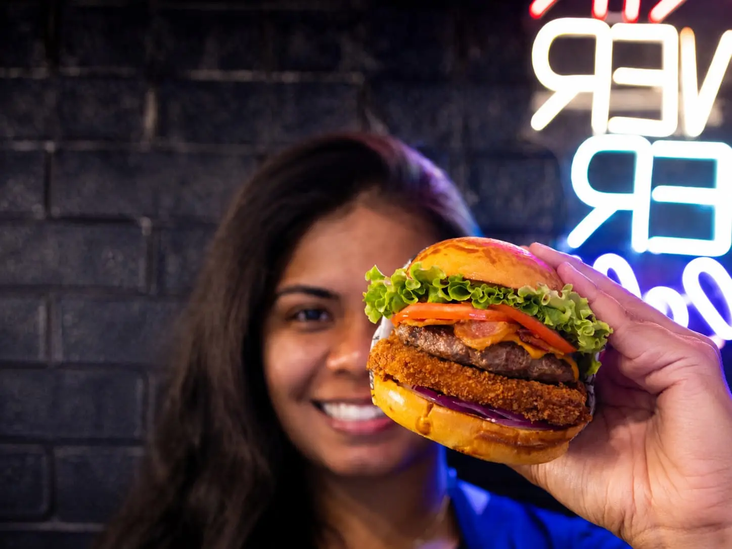Hambúrguer artesanal Fabs Burguer Sidrolândia